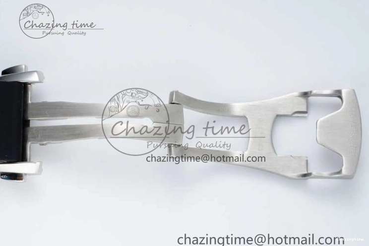0706 TopPick Speedmaster Racing Master SS HKF Best Edition White Black Dial on Black Rubber Strap A 7813